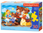 Puzzle Castorland 30 dílků Mášenka medvědi