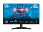 27" AOC 27B36X černá / IPS / 1920x1080 / 16:9 / 4ms / 1500:1 / 300cd-m2 / HDMI + DP / VESA (27B36X)