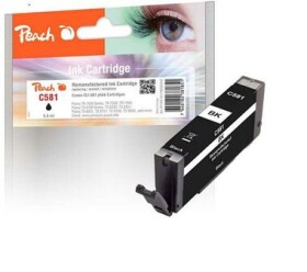 Peach Canon CLI-581, black, 5,6ml