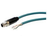 Bulgin PXPTPU12FIM08XCL030PU kulatý konektor DIN, 1 ks