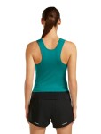 Dámské merino tílko ICEBREAKER Wmns 150 Active Cropped Bra-Tank, Tidal Teal velikost: S