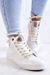 Dámské vysoké tenisky Cross Jeans JJ2R4056C Bílé 38