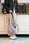Taška přes rameno Reisenthel Moonbag Cord grey