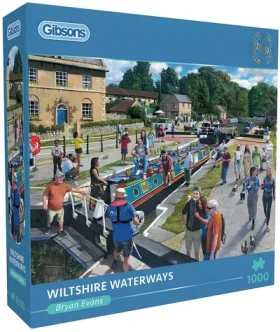 GIBSONS Puzzle Vodní toky ve Wiltshire