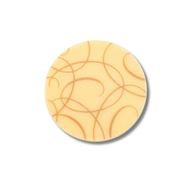 Dortisimo Čokoládová dekorace Bombasei Spirálky bílá (12 ks)