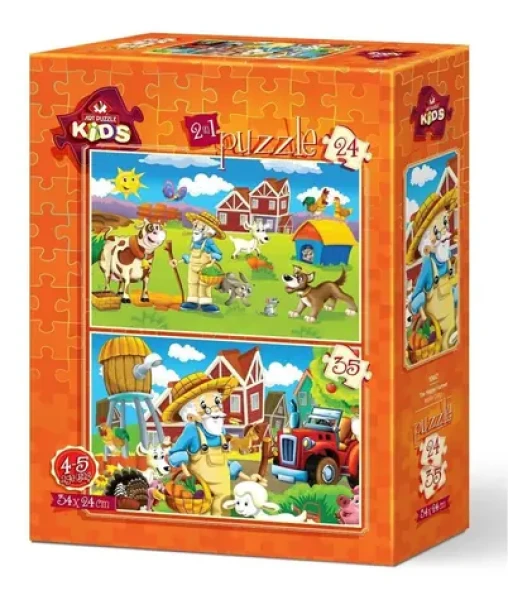 ART PUZZLE 5567 Puzzle Šťastný farmář