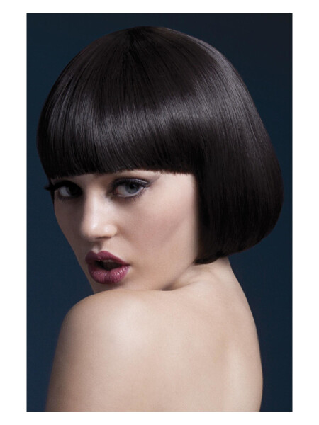 Smiffys Paruka Mia Fever - hnědá