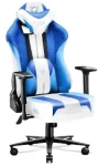 DIABLO X-PLAYER 2.0 Normal modro-bílá / Herní židle / nastavitelná / látková / pojezdová kolečka / nosnost 150 kg (DIABLO X-PLAYER 2.0 NORMAL FRO)