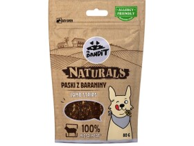 Jehněčí stripsy Naturals 80g Mr. Bandit