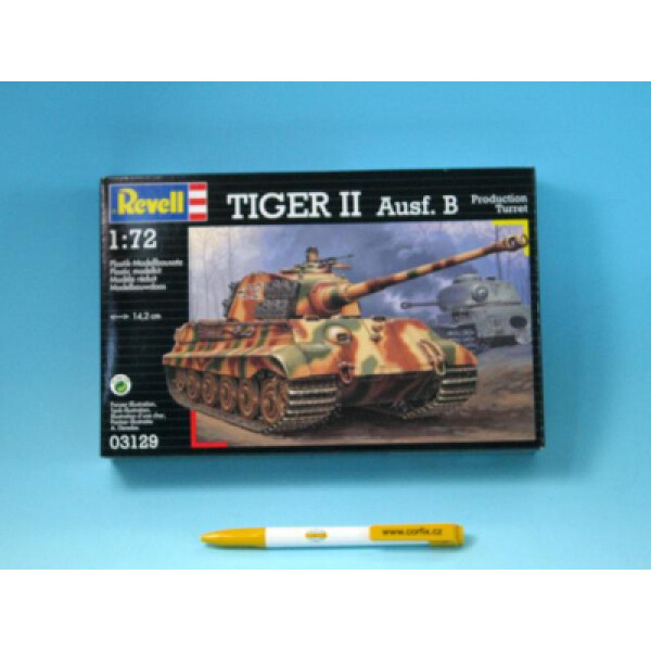 Revell Model Kit Plastic tank 03129 Tiger II Ausf. B 1:72 (MR-3129)