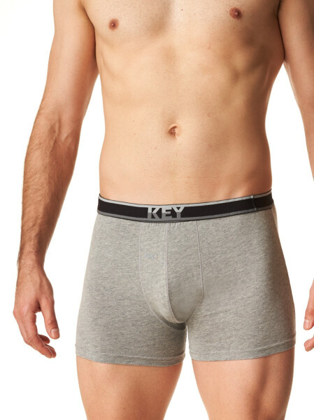 Pánské boxerky Key MXH 261 B24 M-2XL šedá