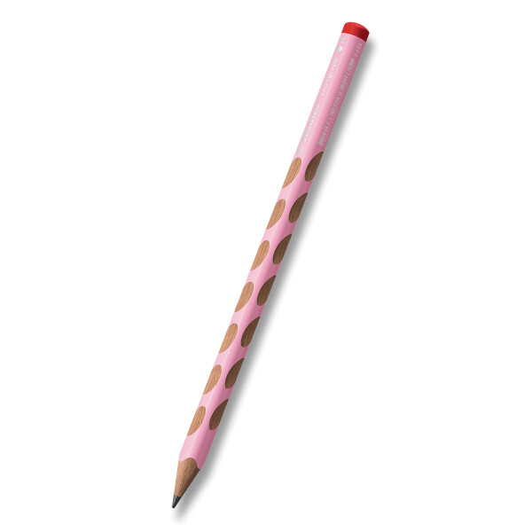 STABILO EASYgraph Pastel HB Tužka pro praváky růžová