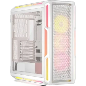 CORSAIR iCUE 5000T LX RGB bílá / E-ATX / 1x USB-C 3.2 / 4x USB-A / bez zdroje / průhledná bočnice (CC-9011299-WW)