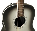 Ovation Pro Series Ultra Mid-Depth Non-Cutaway Silver Shadow