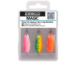 Zebco Plandavka Target Fish Trout UL Spoon Set 3ks - 2,2g,Zebco Plandavka Target Fish Trout UL Spoon Set 3ks - 2,2g