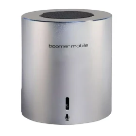 Ultron boomer mobile stříbrná / Přenosný reproduktor / Bluetooth / microSD / AUX (112570)