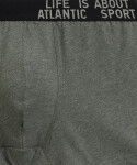 Boxerky Atlantic 3MH-226/25 A'3 S-2XL zeleno-maroun-modrá M