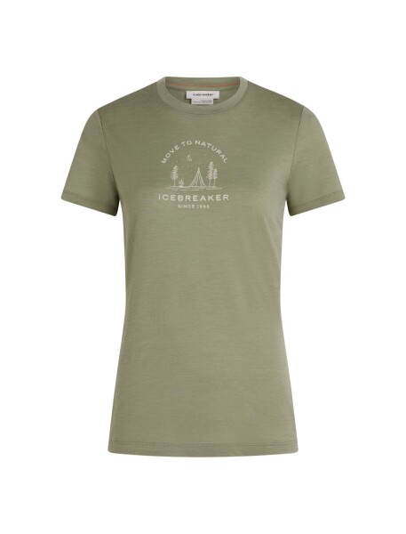 ICEBREAKER Wmns Merino 150 Tech Lite SS Tee Peace Pas, Lichen velikost: XS