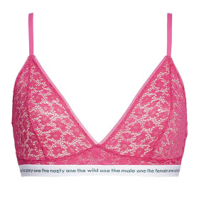 Dámská nevyztužená podprsenka Unlined Triangle QF5196E-TZX - Calvin Klein S