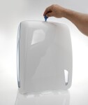 SAPHO - SKIN zásobník na papírové ručníky, 32x41x14cm, ABS, černá mat A90323BM