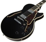 D'Angelico Single Cutaway Black Flake