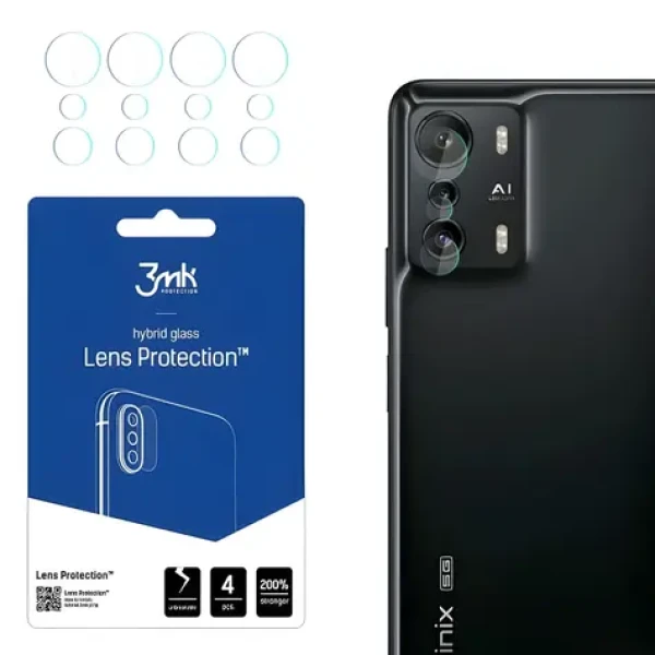 3mk Lens Protection / Ochranné sklo na fotoaparát / Infinix Zero Ultra 5G / 4 ks