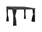 Sojag St. Barth nástěnná pergola 10x12 296x364x240 cm antracit