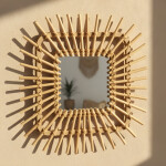 REA - Nástěnné zrcadlo Boho 45CM QDJ071 HOM-02818