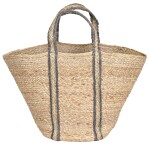 Garden Trading Jutová taška Market Blue, přírodní barva, textil