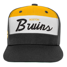 Mitchell & Ness Dětská kšiltovka Boston Bruins Retro Script Color Block Adjustable Hat - Black