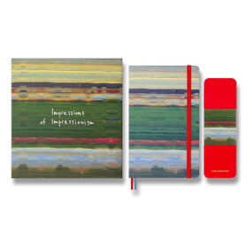 Sada Moleskine Impressionism - L, zápisník a pastelky