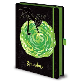 Rick Morty Blok A5 premium