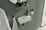 Laveo - Kvadrato - keramické umyvadlo na desku/stěnu VUK_6135