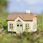 Ib Laursen Keramický svícen Ebeltoft Green Windows, modrá barva, zelená barva, keramika