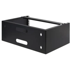 StarTech Nástěnný rozvaděč 4U 350 mm černý / Nástěnný rozvaděč / 19" / max. nosnost 20 kg / ocel (WALLMOUNT4)