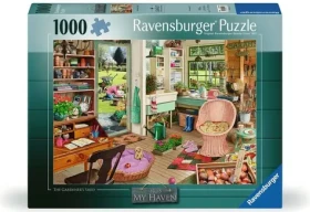 RAVENSBURGER Puzzle My Haven č.8: Zahradníkova kůlna