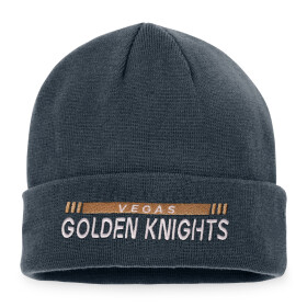 Fanatics Pánská Zimní Čepice Vegas Golden Knights Authentic Pro Game & Train Cuffed Knit Black