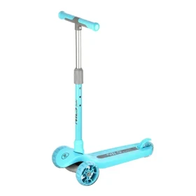NILS Fun HLB09 LED Dětská koloběžka tyrkysová (5907695545487)