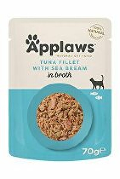 Applaws Cat kapsa Adult Broth tuňák s pražmou 70g