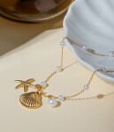 ELENYS Sea Whisper – pozlacený náramek 18K žluté zlato Délka náramku: 21,5+5 cm / max. 26,5 cm