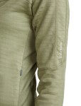 Dámská merino mikina ICEBREAKER Wmns 300 RealFleece Descender LS Zip, Lichen velikost: S