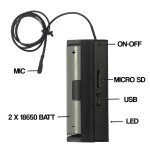WiFi odposlech s externím knowless mikrofonem - SALYUT-18650
