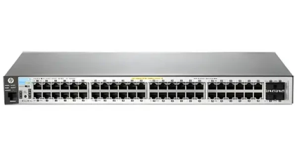 HP Aruba 2530-48G-PoE+ / Switch / 48× Gigabit RJ45 (PoE+) portů / 4× Gigabit SFP porty (RP000345304)