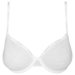 Dámská vyztužená podprsenka Lightly Lined Demi QF5242E-100 - Calvin Klein 70C