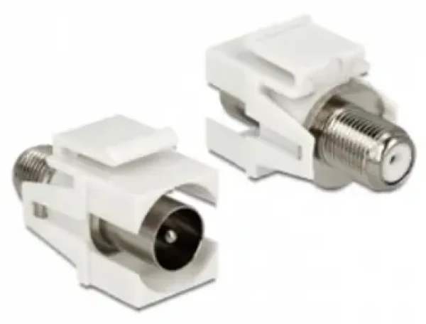 Delock Keystone modul IEC samec F samice (86335)