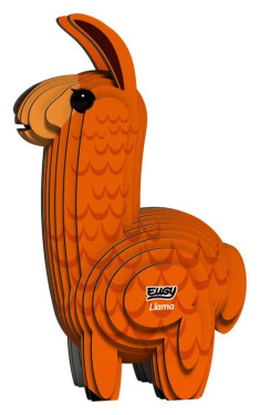 EUGY 3D kartonová skládačka - Lama