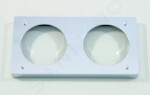 IDEAL STANDARD - Archimodule Distanční rámeček pro 2-otvorovou rozetu (83 x 166 mm) (10 mm), chrom A963765AA