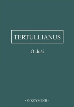 O duši - Tertullianus