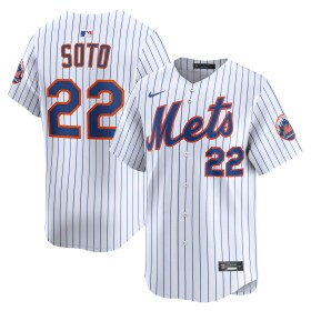 Nike Pánský dres New York Mets MLB Juan Soto #22 Limited Home Pinstripe Velikost: M