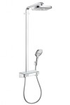 HANSGROHE - Raindance Select E Sprchový set Showerpipe 300 s termostatem, 2 proudy, EcoSmart 9 l/min, chrom 27283000